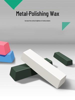 Stainless Steel & Metal Polishing Paste - White & Green Wax for Mirror Finish On Copper & Aluminum.