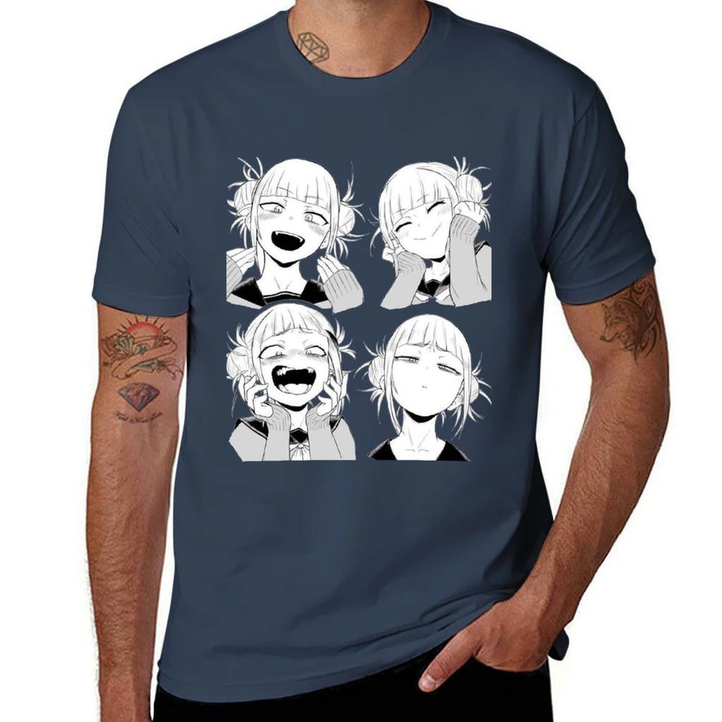 Himiko Toga Face Tshirt Vintage Style Printed Top Tshirt