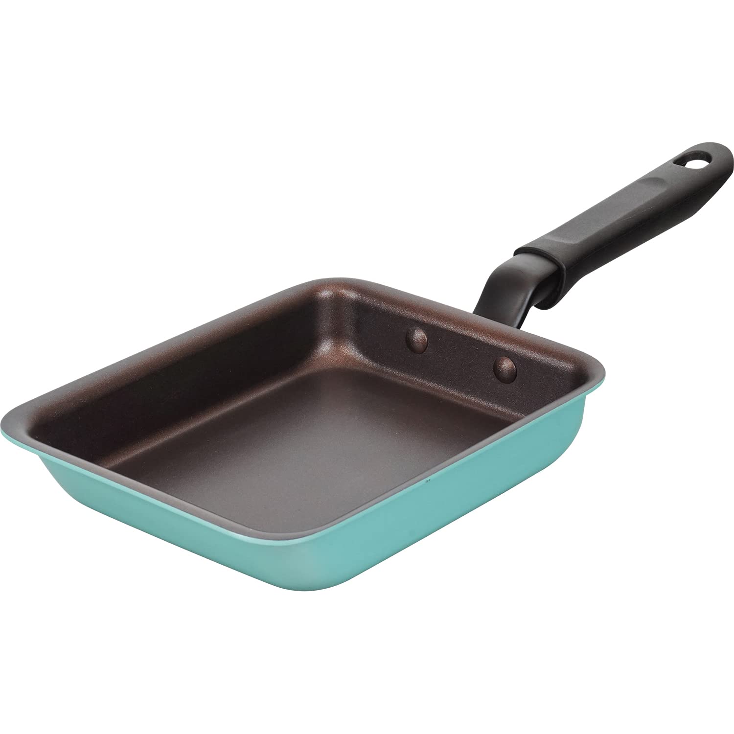

Wahei Freiz Omelette Egg Frying Pan for Fried Eggs and Mint Airy Pan, 13x18cm, Gas-Stove Compatible, Pan, Omelettes, PFOA-Free, Fluoroplastic-Coated, синий