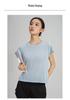 Women's COOLMAX Quick-Dry Moisture-Wicking Athletic Top for Running & Yoga
