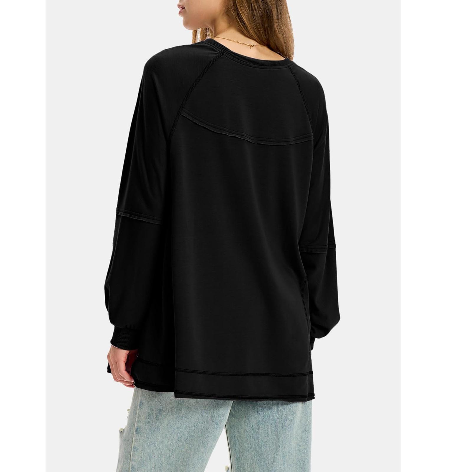 Женские свободные толстовки — фото 3