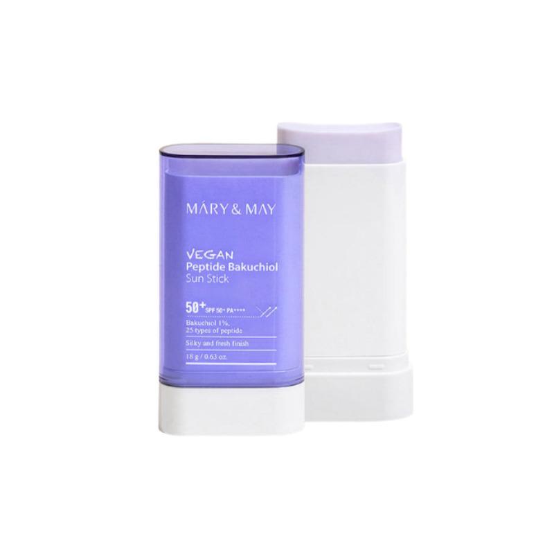Mary & May Vegan Peptide Bakuchiol Sun Stick SPF50+ PA++++ 18g