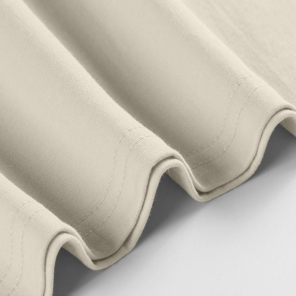 Unisex T-shirt Casual Loose Top Comfortable Round Neck T-shirt