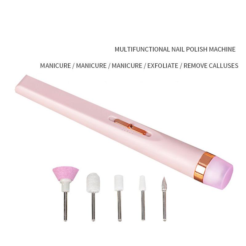 Professional Electric Nail Sander Grinding Machine Manicure Nail Stylist Supplies Nail Grinder Accessories Nail Care Set