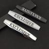3d Metal Exclusive Badge Car Fender Trim Emblem Logo Decal For G Class A Class Exclusive Sticker Accessories