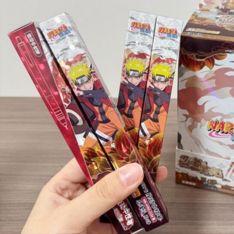 Naruto Series Anime Character Black Water Pen Homework Naruto Sasuke Stationery Pen Birthday Gifts