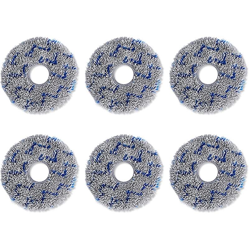 

6 шт. / Комплект Пылесос Прокладка Пол Мойка Салфетки Пылезащитная Ткань Для T20 MAX PRO / X1 Omni Робот-пылесос Замена швабры