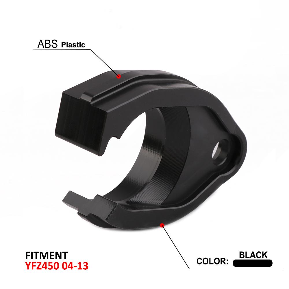 Motorcycle Black Swingarm Chain Guide Guard Slider For Yamaha ATV