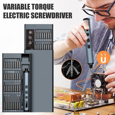 68-in-1 Electric Screwdriver Set Rechargeable 5 Torque Settings Precision Power Tool Magnetic