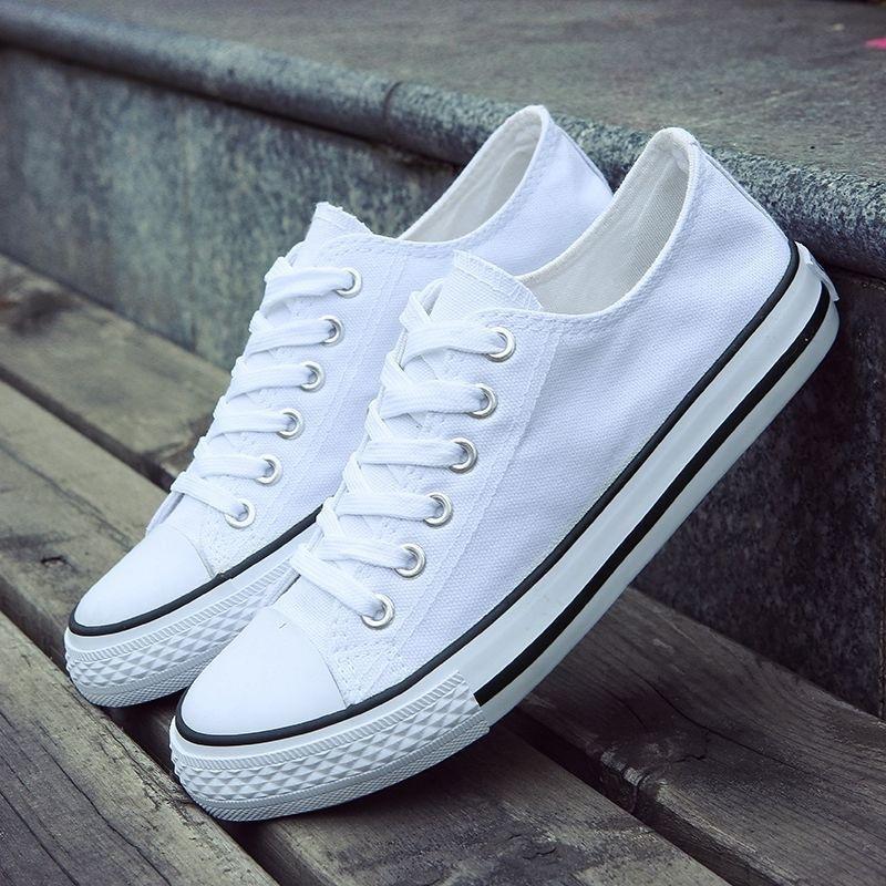 Canvas Shoes for Men, Trendy Versatile Trendy Shoes, Breathable Student Sneakers, Korean Spring Cloth Shoes, Casual Shoes