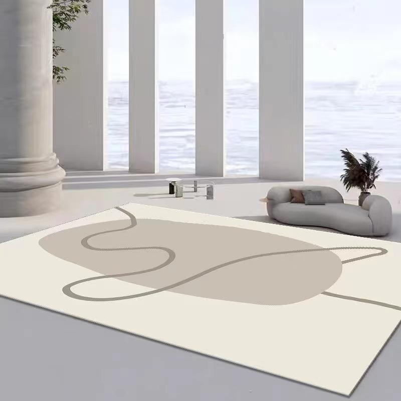 Supply Crystal Velvet Carpet, Living Room Sand And Coffee Table Carpet, Light Luxury Household Large Area Full Floor Mat