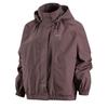 Einfarbige Kapuzenjacke Damenjacken FB7493-502