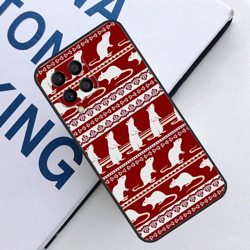 Cute Rattie Rats For Samsung Galaxy M31 M55 M15 M11 M21 M13 M33 M35 M53 M14 M34 M54 M12 M32 M52 M06 M16 Case