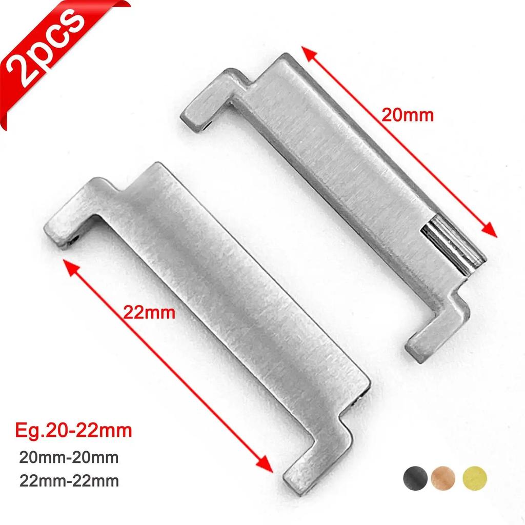 Metallverbinder für Samsung Galaxy Watch 5/4 Classic 18mm 20mm 22mm 40mm Schnellverschluss Edelstahladapter für Huawei Watch3