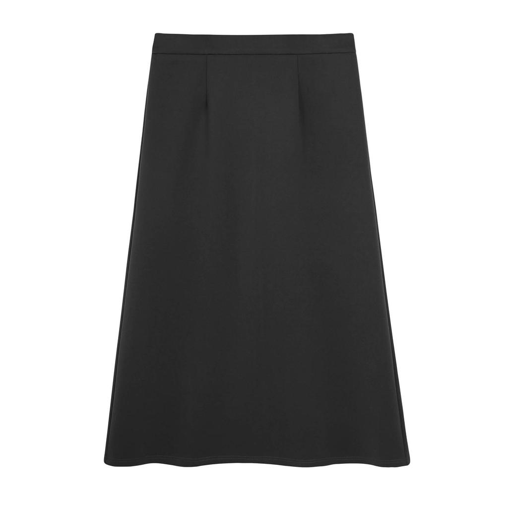 Plus Size High Waist A-Line Skirt: Flaw-Covering, Slimming, Versatile