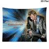 Johnny Wall Tapestry Aesthetic Wall Hanging Printed Fabric Blanket Decorative Tapestries for Bedroom Living Room Home Decor