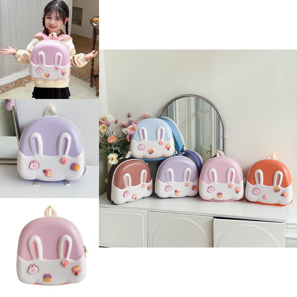 Adorable Cartoon Bunny Backpack For Kids With Light Features Suitable For Ages 2 To 5