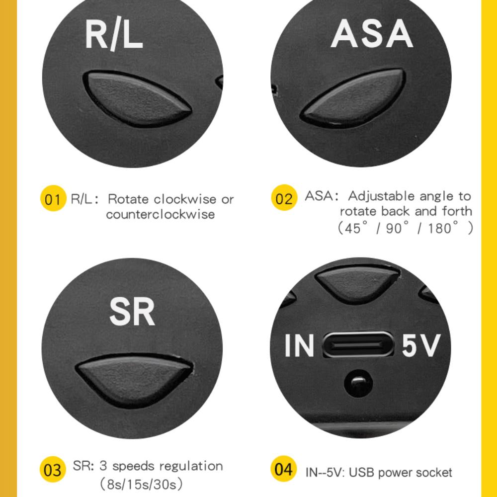 Electric Rotating Visualizer 360° Turntable 3 Speeds Regulation USB Charge Display Stand For Video Shooting Prop Jewelry Shoes