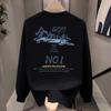 Heavy Trendy Brand Cotton T-Shirt Long-Sleeved Men'S Bottoming Shirt Trendy Autumn And Winter Men'S And Women'S Crew Neck Sweater