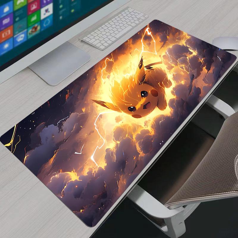 Pokemon Pikachu Mouse pad Professional Esports gamers speed pc Gaming Rubber keyboard notbook desk mat mousepad X