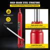 Hydraulic Long Ram Jack, 8 Tons/17363 lbs Capacity, with Single Piston Pump and Clevis Base, Manual Cherry Picker with Handle, for Garage/Shop Cranes,