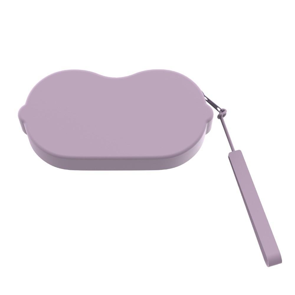 Solid Color Silicone Glasses Bag Zipper Closure Eyewear Organizer Cosmetic Pouch Trendsetters