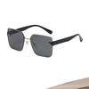 Small Red Book Fashion Sunglasses Women Uv385 No Frame Edge Sun Shades For Travel And Parties
