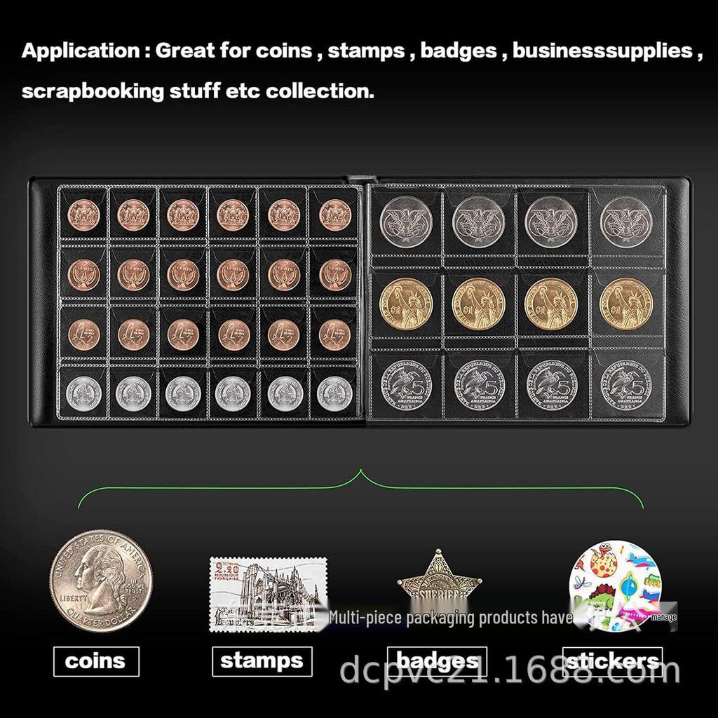 312-Grid Coin Album for Commemorative & Ancient Bronze Coins Collection