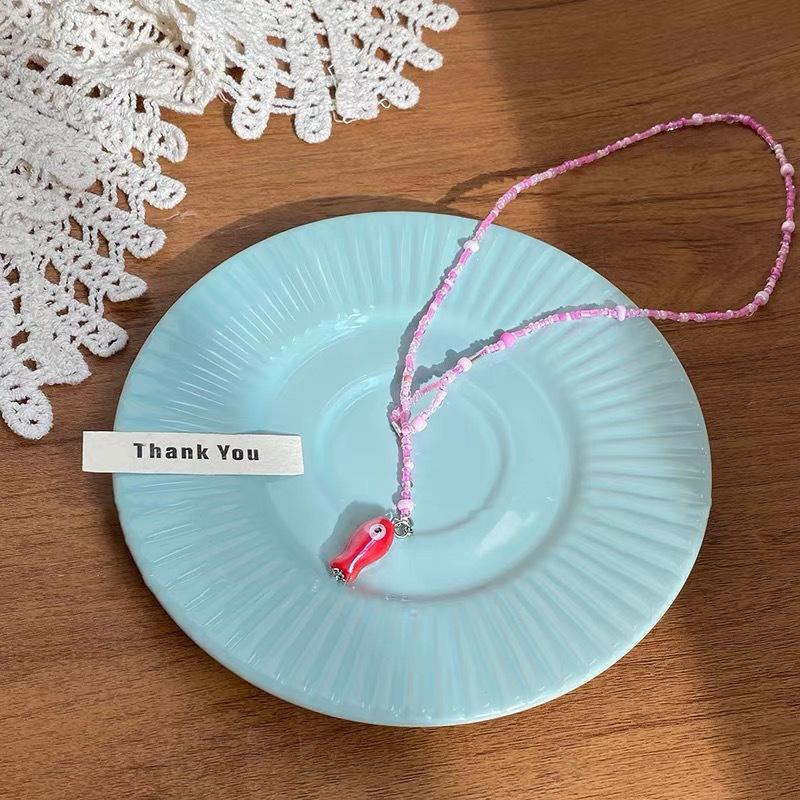 Y2k Bowknot Pendant Necklace For Women Girl Sweet Korean Cute Pearl Star Necklace Aesthetic Zircon