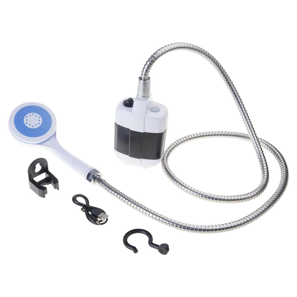Portable Shower for Camping Portable Camping Shower with Electric USB Rechargeable Battery Outdoor Camping Shower Pump