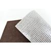 Watanabe Industries Japanese-Made Tile Carpet, Adhesive Pita Mat, Loop, 9-Piece Set, 30x30cm, Brown