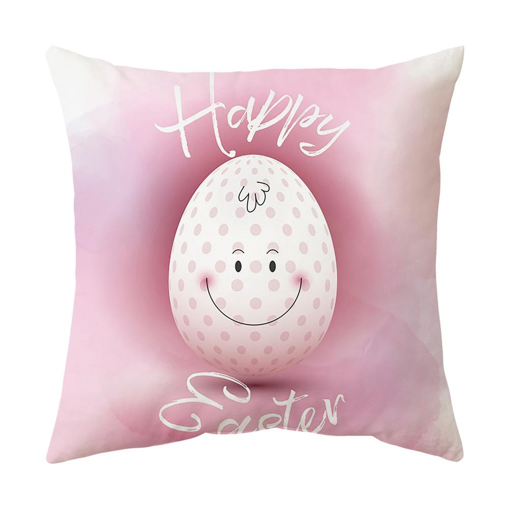 Easter Pillow Cover, Living Room Sofa Cover, Car Cushion Cover, Bay Window Cushion, Office Waist Protector