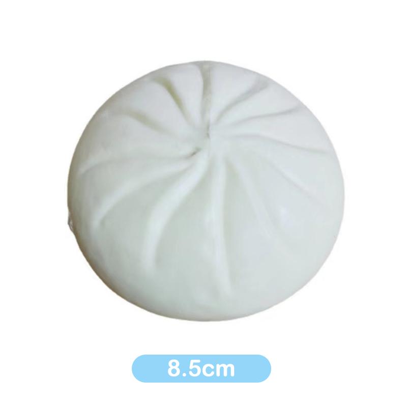 [J] Steamed Stuff Bun Anti-Stress Ball Fidgets Toy Dumpling Squishies Soft Slowing Rebound Foam Toy Ultra-Soft Decompression