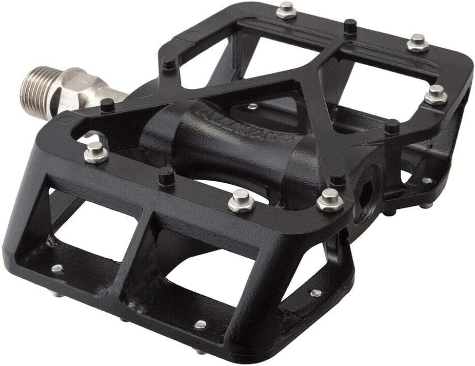 Mika Shima for Mountain Bikes Pedals, Aluminum, Black,
