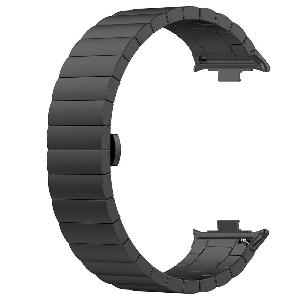 Bracelet en Acier Inoxydable Pour Xiaomi Mi Band 9 Pro 8 Pro Bracelet Métal Business Pour Redmi Watch 4/5 Accessoires de Bracelet Correa