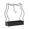 Yousheng Metal Incense Coil Holder with Ash Catcher Tray Cat Ear Pine Tree Repellent Spiral Incense Hanger Stand Portable Incense Burner Decoration