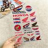 For Waterproof Reflective Motorbike Stickers Easy Peel Removable Decals for Motorcycle Car