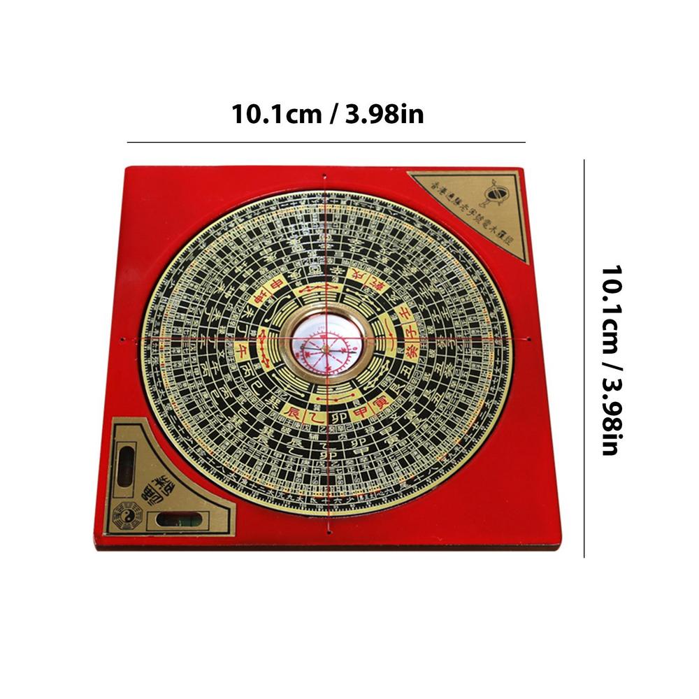 Геомантический компас Профессиональный китайский компас фэн-шуй Украшение Измерение географического направления Принадлежности Инь-Ян Лопань