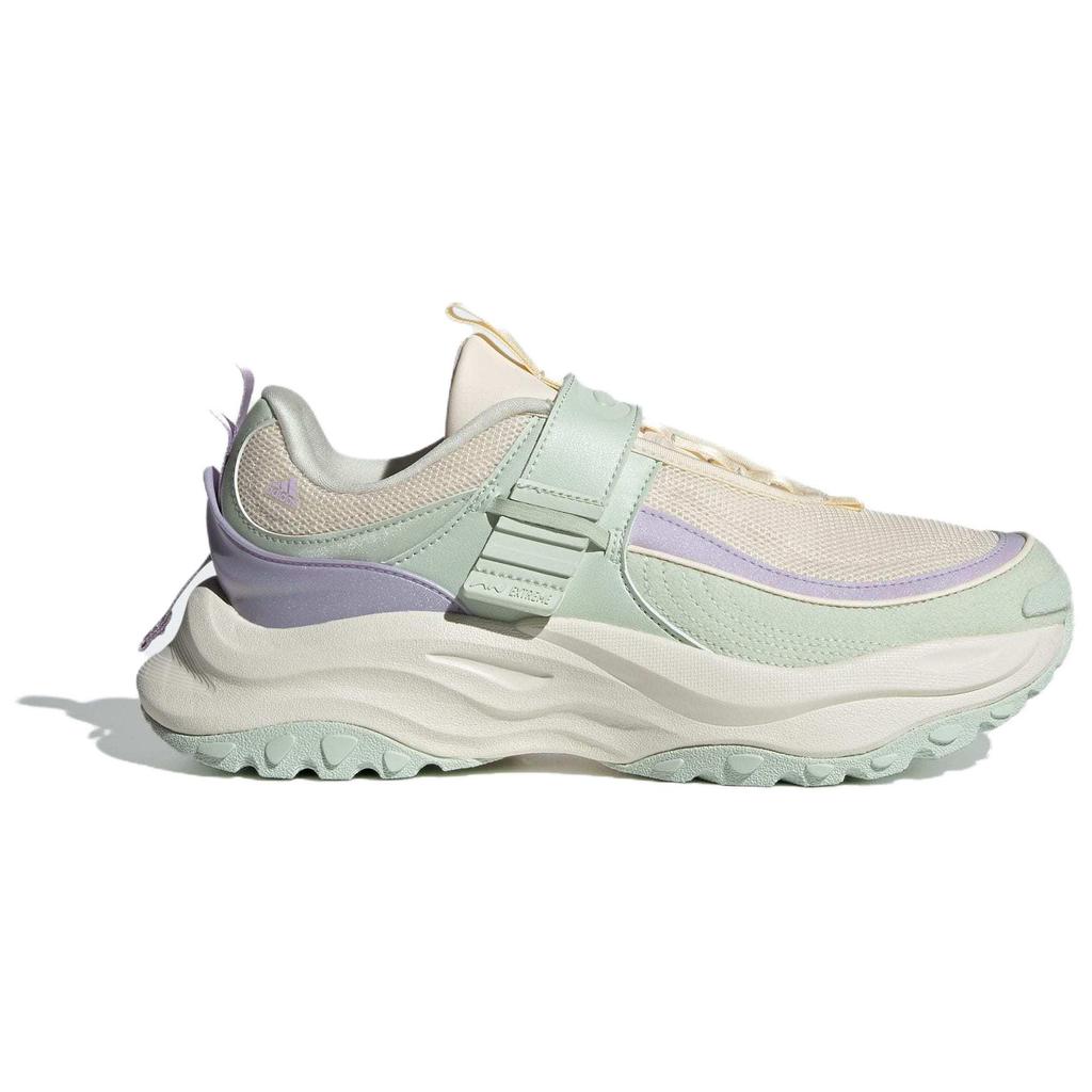 Adidas Maxxwavy Extreme Comfortable Versatile Non-Slip Wear-Resistant Low-Top Casual Running Shoes Women Sneakers White Green Brown IF6883