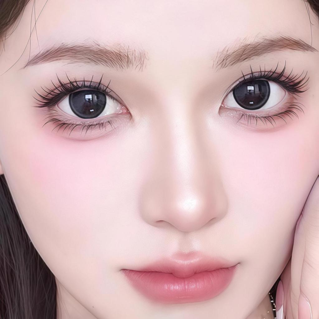 Comic Girl Dense Eyelash Glue with Soft Hair - Large Capacity for On-Camera Looks