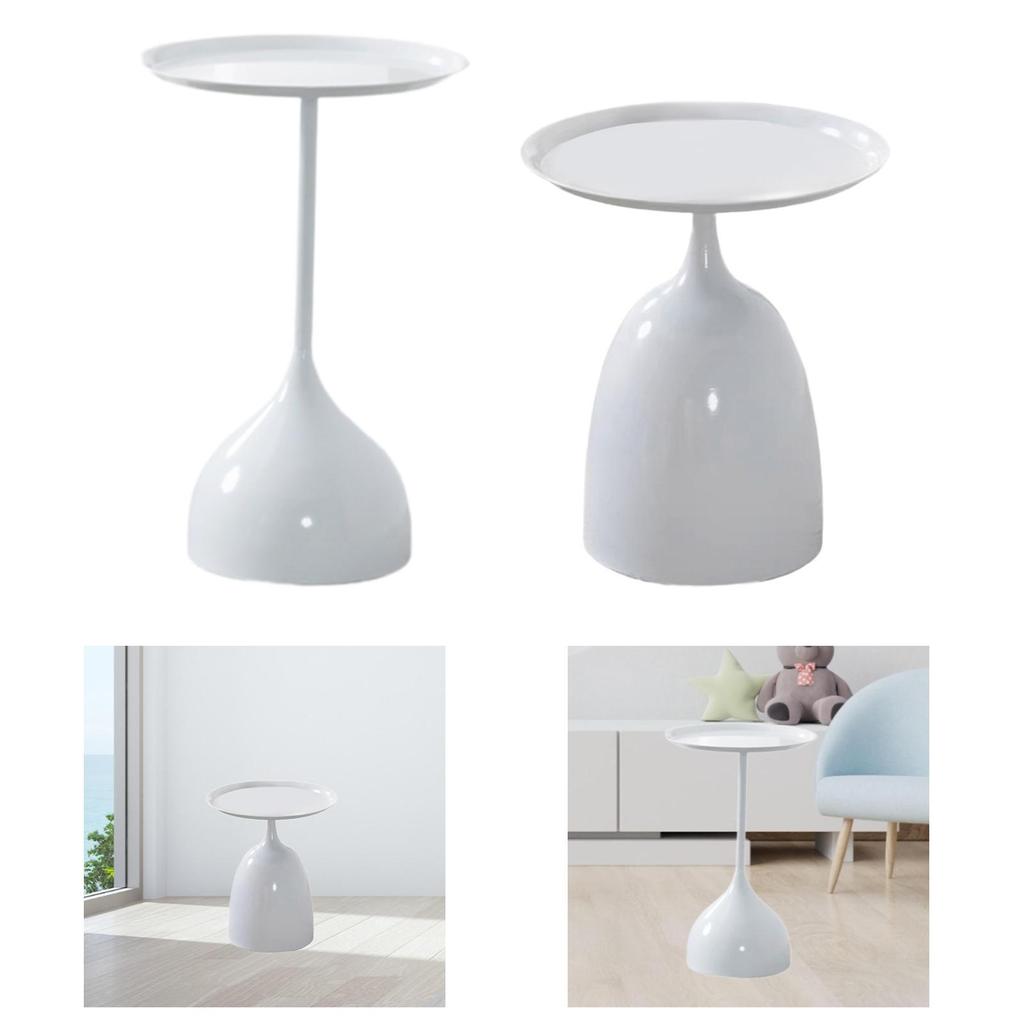 Coffee Table Modern Nordic End Round Side Iron Art Decorative Smooth Coating