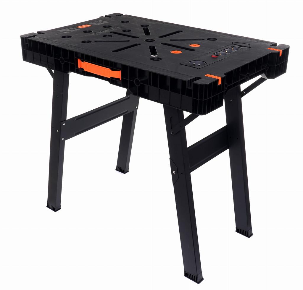 Folding Workbench With Sockets | Kraft&Dele