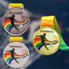 Soccer Medals for Kids and Adults Gold/Silver/Bronze Award Medals Party Favor Metal Prizes Awards for Football Games