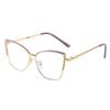 Hot-selling new fashion metal glasses frame myopia glasses frame optical men's and women's plain glasses frame