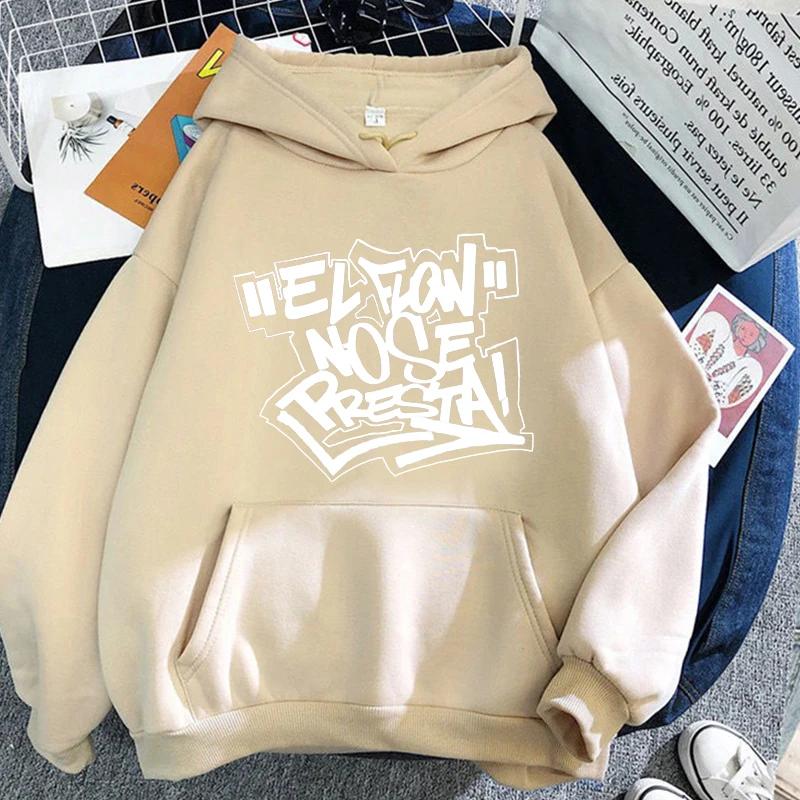 Hoodies Paar Lässig Hip Hop ELFLOW NOSE PRESTA Sweatshirts Grafikdruck Fleece Kleidung Kapuzenpullover Sweatwear