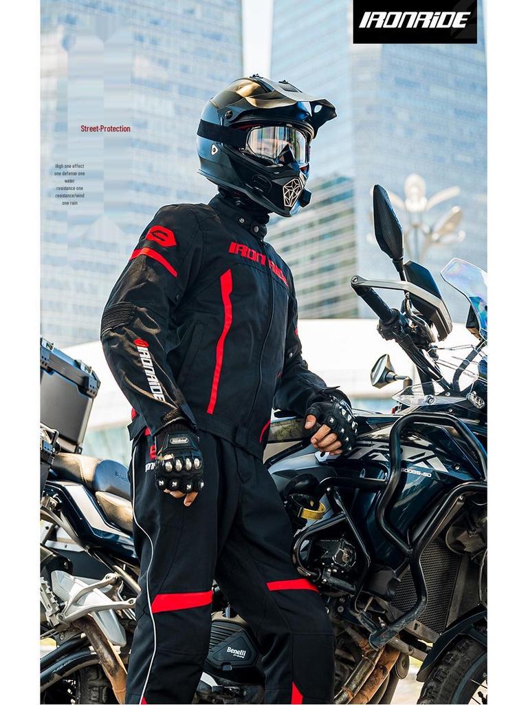 All-Season Breathable Waterproof Motorcycle Riding Suit Set