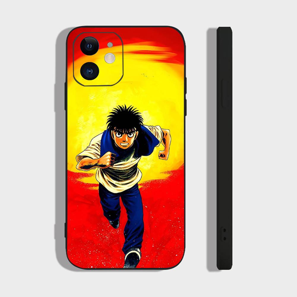 Japanese Manga H-Hajime No I-Ippo Phone Case For IPhone 17 Air 16 15 14 13 Pro Max 11 12 Black Silicone Cover