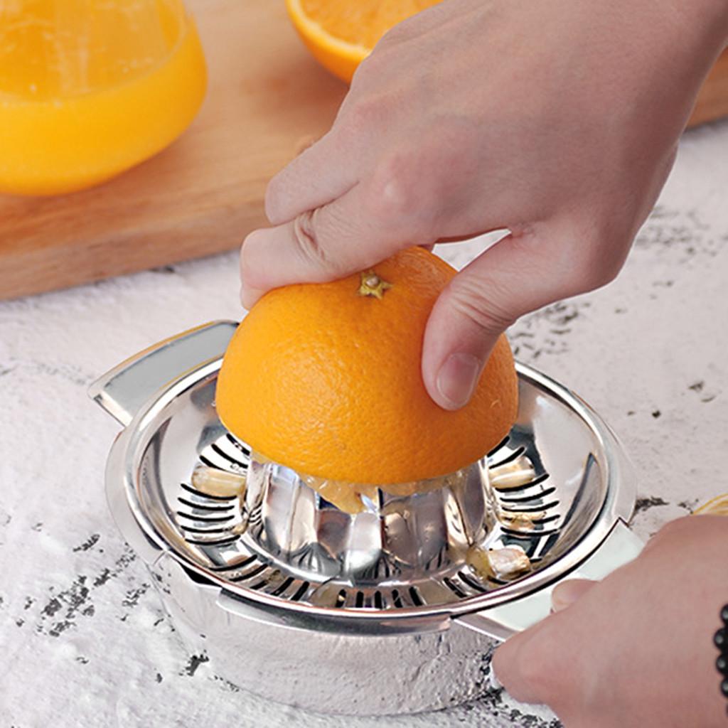 Buy Stainless Steel Lemon Squeezer Juicer with Bowl Container for