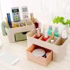 Drawer Type Cosmetics Storage Box Dormitory Office Plastic Sundries Organizer Stationery Case