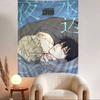 LLow TTide In TTwilight Anime Tapestry Hanging Tarot Hippie Wall Rugs Dorm Wall Hanging Sheets